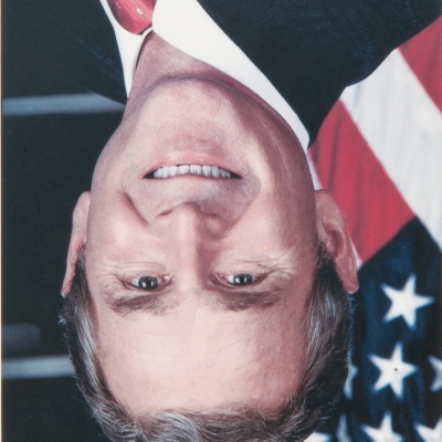 Jonathan Horowitz, Bush portrait, 2001, Collection Antoine de Galbert, Paris