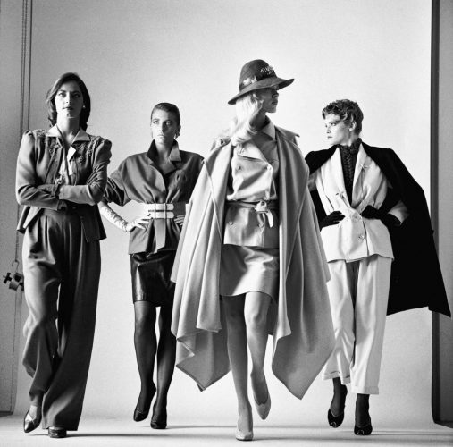 HELMUT NEWTON, Sie kommen dressed, French Vogue Paris, 1981
