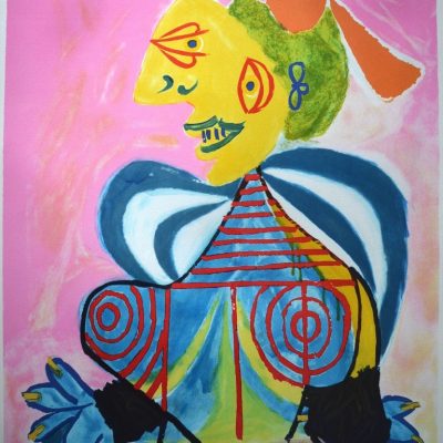 Pablo Picasso, L' Alesienne, litografia, grafika, sztuka XX w., Niezła Sztuka