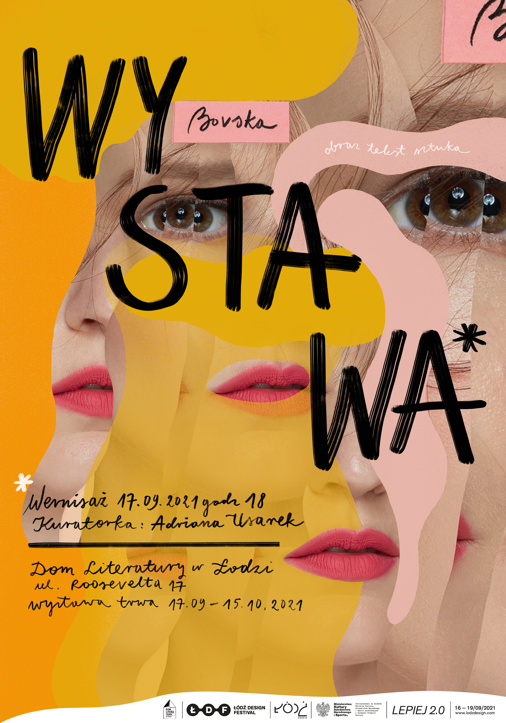 BOVSKA, projekt Bovska, Magda Grabowska Wacławek, plakat, Niezła Sztuka