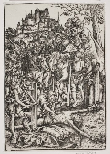 Lucas Cranach starszy, Męczeństwo św. Erazma, malarstwo, Niezła Sztuka