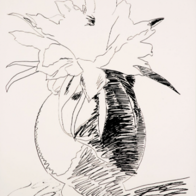Andy Warhol, Flowers BW 02 II.101, grafika, Niezła Sztuka