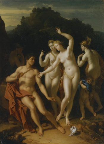 Adriaen van der Werff, Sąd Parysa, malarstwo, sztuka XVIII w., Niezła Sztuka