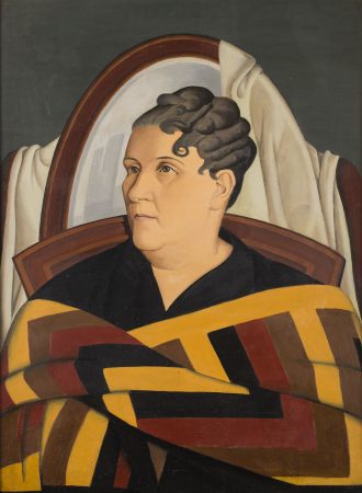 Maria Nicz - Borowiakowa, Portret matki, malarstwo, sztuka XX w., awangarda, Niezła Sztuka