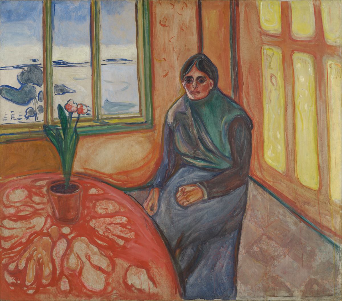 Edvard Munch, Melancholia, malarstwo Północy 1880–1910, wystawa, niezła sztuka