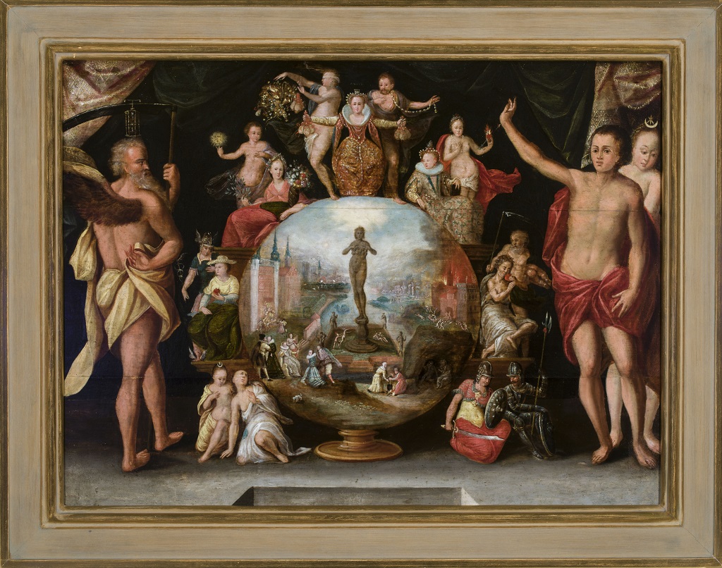 Hermana Han, Alegoria porządku świata, malarstwo, sztuka XVII w., niezła sztuka