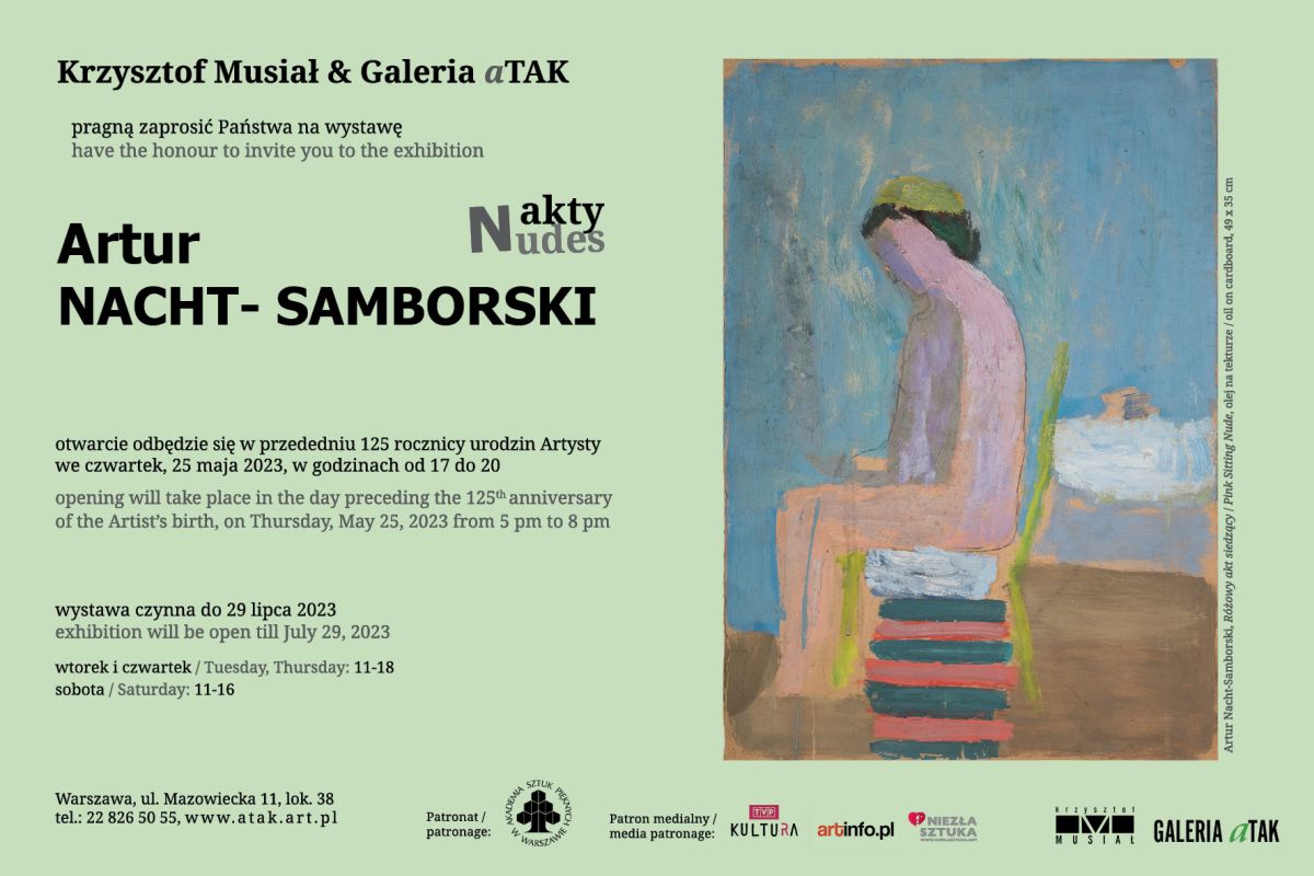 Artur Nacht-Samborski, wystawa, Galeria aTak, niezła sztuka