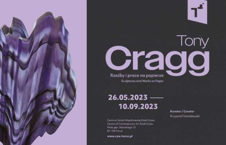 Tony Cragg, wystawa, Centrum Sztuki Współczesnej Znaki czasu, Toruń, niezła sztuka