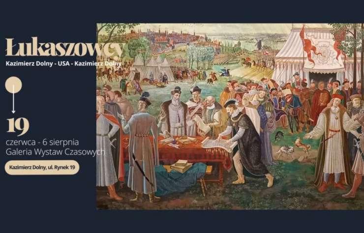 Łukaszowcy: Kazimierz Dolny - USA - Kazimierz Dolny, wystawa, bractwo św. Łukasza, niezła sztuka