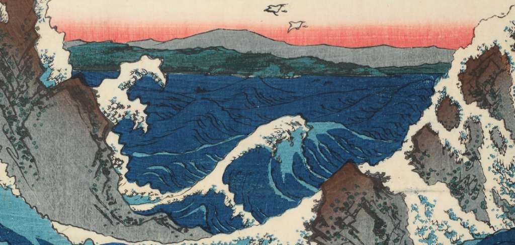 Hiroshige 2023, sztuka japońska, wystawa, drzeworyt, natura, niezła sztuka