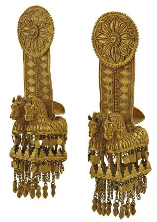 Zawieszki ceremonialne, skarb z Akhalgori, sztuka użytkowa, sztuka dawna, biżuteria, niezła sztuka