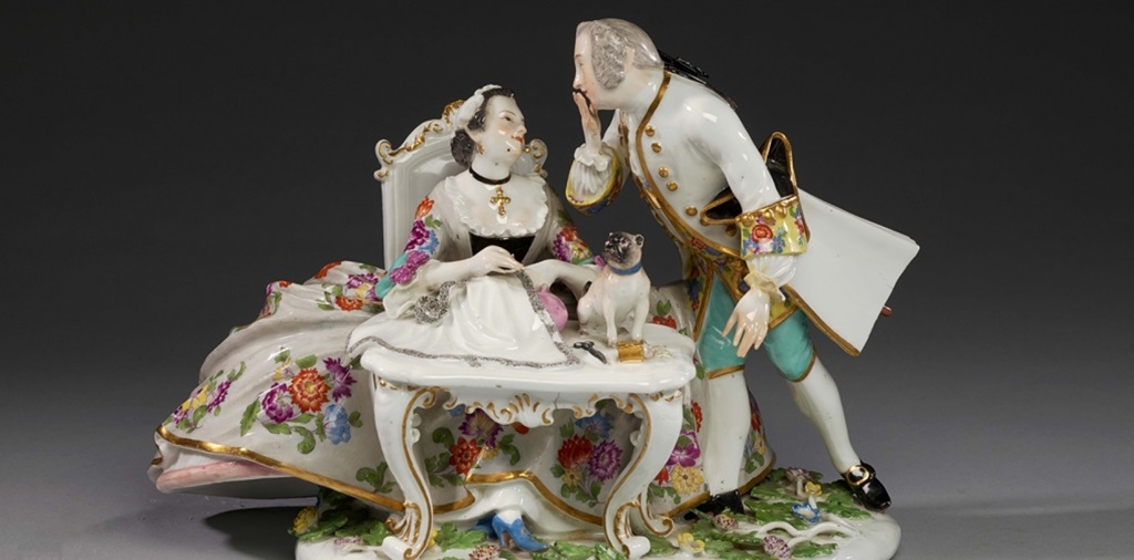 Wspaniałość rokoka. Miśnieńskie figurki porcelanowe Johanna Joachima Kaendlera, ceramika, porcelana, sztuka użytkowa, niezła sztuka