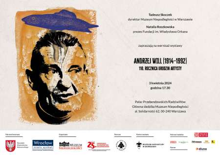 Andrzej Will (1914-1992). 110. rocznica urodzin artysty, wystawa, sztuka polska, sztuka współczesna, karykatura, portret, niezła sztuka
