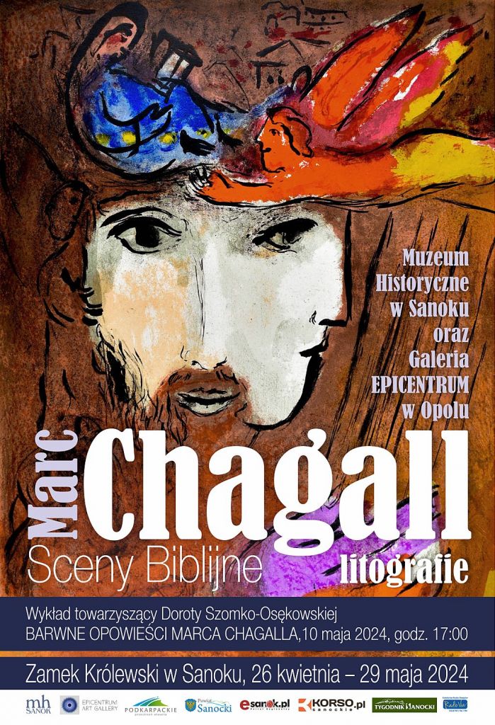 Marc Chagall. Sceny Biblijne. Litografie, wystawa, malarstwo, sztuka współczesna, kubizm, litografia, niezła sztuka