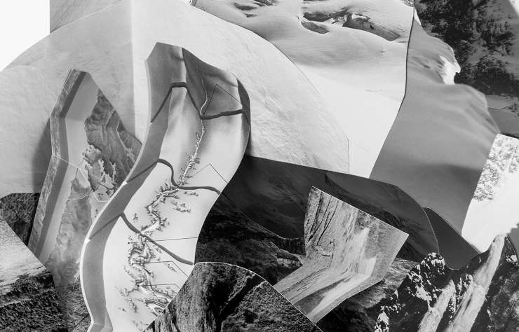 Ewa Doroszenko, Impossible Territory, wsyatwa, sztuka polska, sztuka współczesna, kolaż, fotografia, malarstwo, niezła sztuka