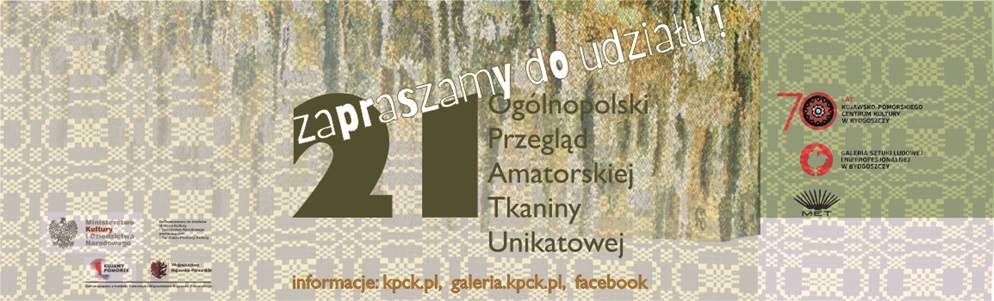 XXI Ogólnopolski Przegląd Amatorskiej Tkaniny Unikatowej, wystawa, tkanina, mała forma, sztuka współczesna, niezła sztuka