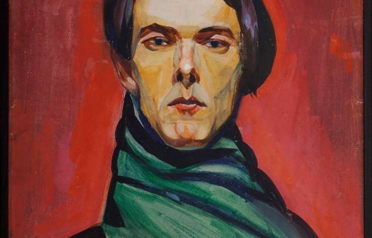 Zygmunt Waliszewski, Autoportret \ W loży, malarstwo, kapiści, sztuka XX w., niezła sztuka, portret