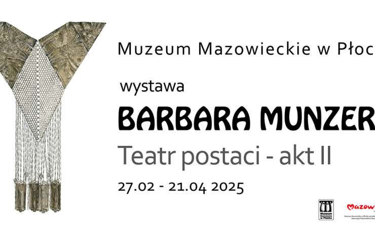 Barbara Munzer. Teatr postaci – akt II, wystawa, art deco, instalacja, biżuteria, ubiór, metal, sztuka XX w., sztuka współczesna, niezła sztuka