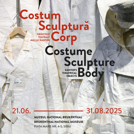 Kostium / Rzeźba / Ciało. Obiekty teatralne Kantora – Muzeum Brukenthala, Sybin, wystawa, sztuka polska, teatr, strój, rzeźba, ciało, niezła sztuka