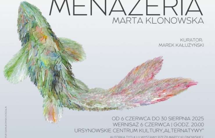 Szklana menażeria. Wystawa rzeźb Marty Klonowskiej, wystawa, rzeźba, szkło, sztuka polska, sztuka współczesna, niezła sztuka