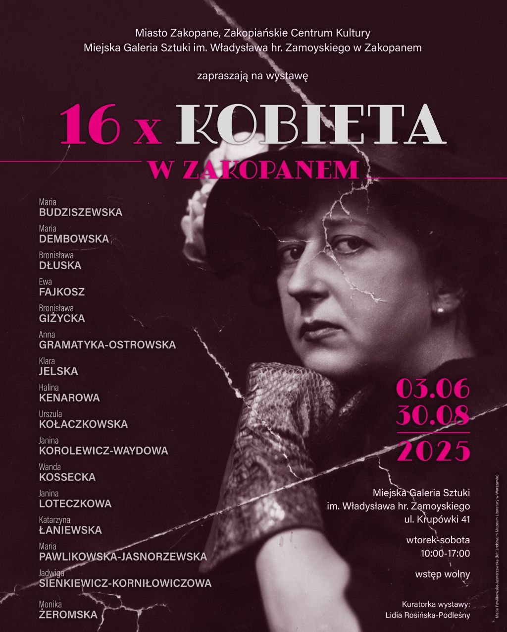 16 x Kobieta w Zakopanem, wystawa, sztuka kobiet, Zakopane, malarstwo, fotografia, sztuka polska, niezła sztuka