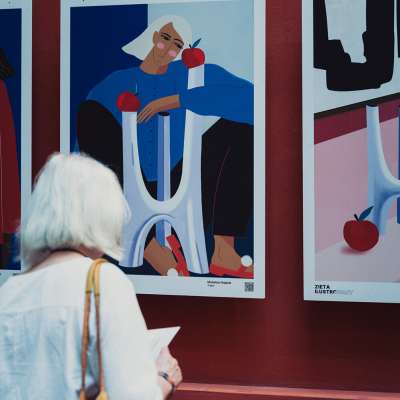 Oskar Zięta. Interferencje, wystawa, sztuka współczesna, sztuka polska, ilustracja, grafika, metal, sztuka przestrzenna, obiekty, niezła sztuka