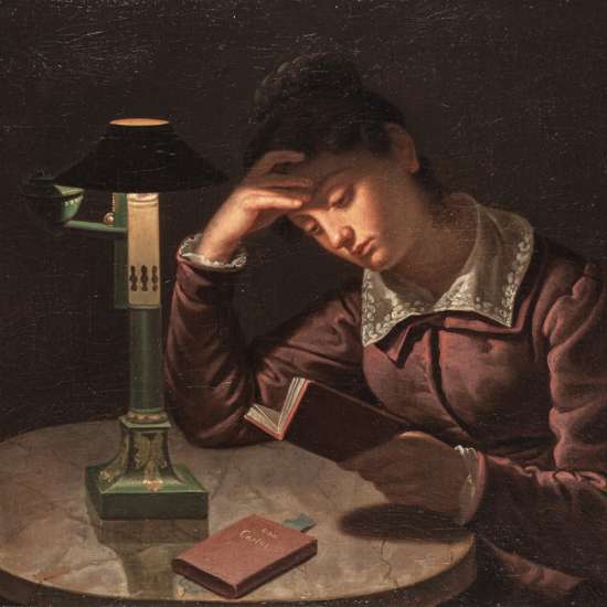 Karol Schweikart, Portret Wilhelminy Skibińskiej, malarstwo, sztuka polska, olej na płótnie, portret, niezła sztuka