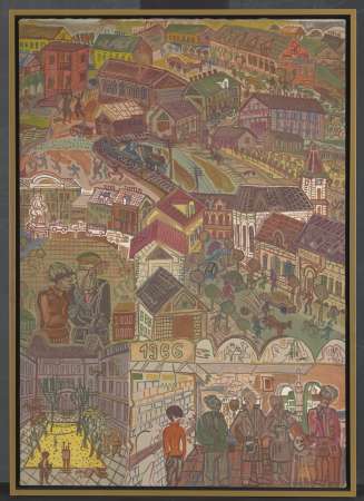 Edward Dwurnik, Poznałem Tereskę, malarstwo, sztuka polska, sztuka współczesna, niezła sztuka