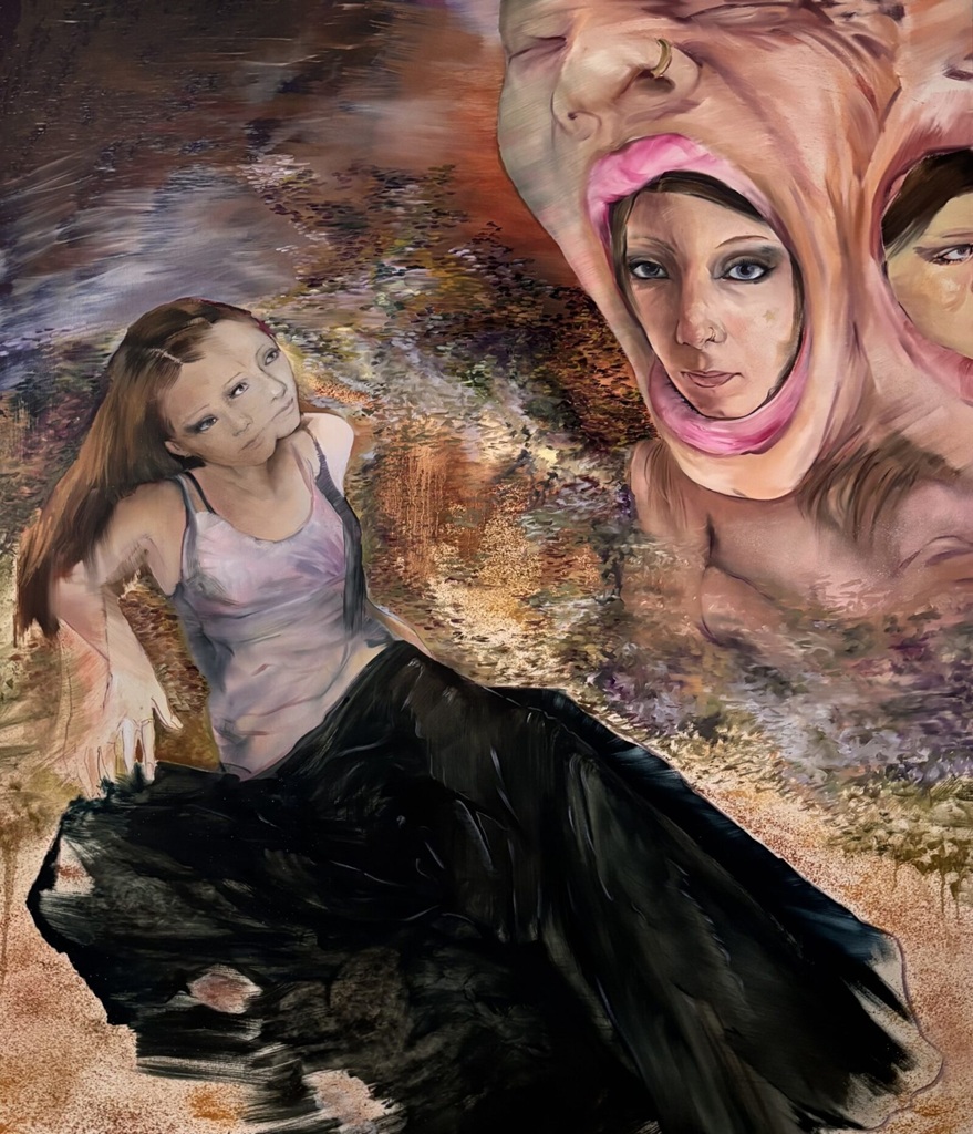 Anna Czarnota, Samoosąd, malarstwo, olej na płótnie, sztuka polska, sztuka współczesna, niezła sztuka