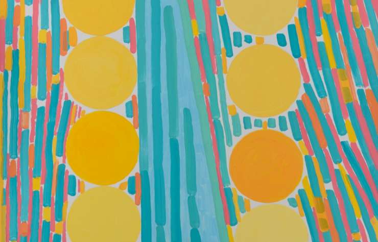 Jan Dobkowski VIII, z cyklu Podróże słoneczne, pejzaż, malarstwo, akryl, sztuka polska, sztuka współczesna, niezła sztuka