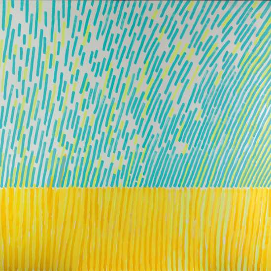 Jan-Dobkowski, XXV z cyklu Podróże słoneczne, malarstwo, akryl, sztuka polska, sztuka współczesna, pejzaż, niezła sztuka