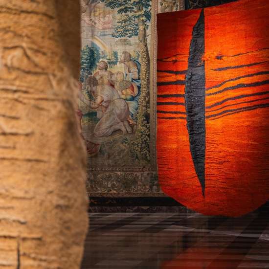 Abakanowicz. Bez reguł. Arrasy i abakany na Wawelu, wystawa, abakany, sztuka użytkowa, tkanina, niezła sztuka