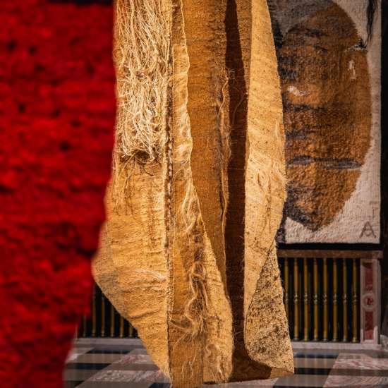 Abakanowicz. Bez reguł. Arrasy i abakany na Wawelu, wystawa, abakany, sztuka użytkowa, tkanina, niezła sztuka