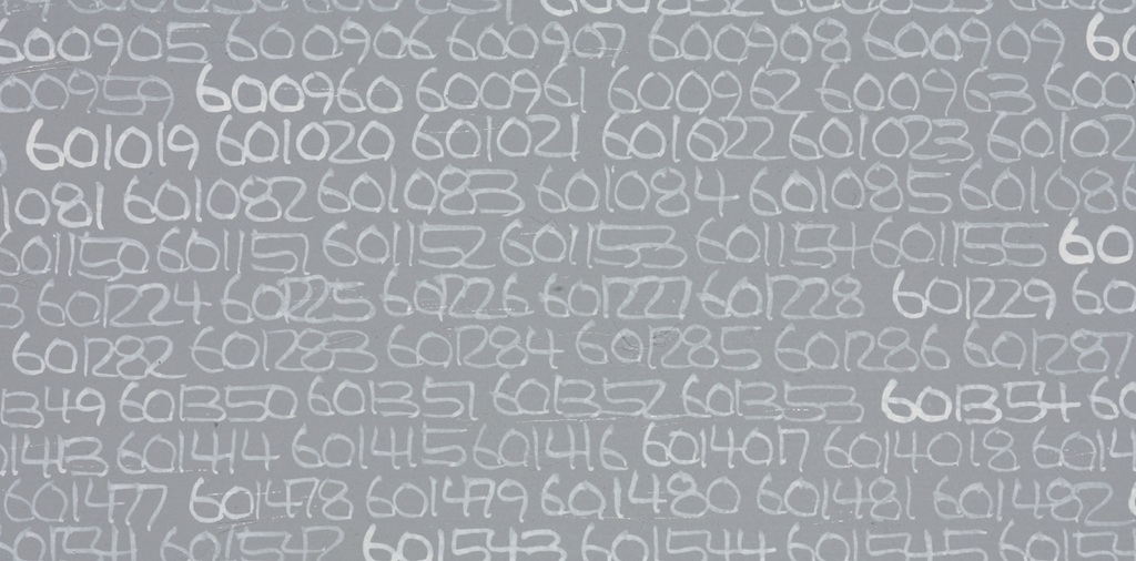 Obraz – czas. Roman Opałka, wystawa, sztuka polska, sztuka XX w., malarstwo, liczenie, niezła sztuka