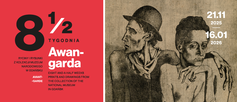 Osiem i pół tygodnia. Awangarda, wystawa, sztuka współczesna, sztuka XX w., malarstwo, rzeźba, niezła sztuka