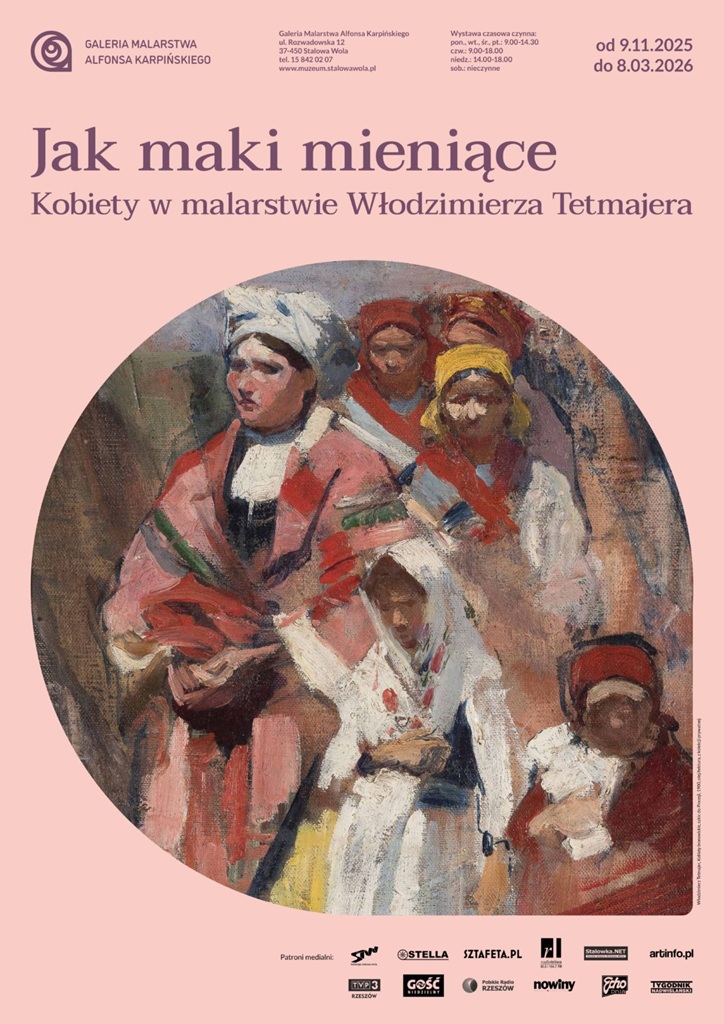 Jak maki mieniące. Kobiety w malarstwie Włodzimierza Tetmajera, wystawa, malarstwo, sztuka polska, kobiety, niezła sztuka