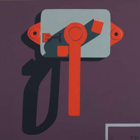 Igor Przybylski, Big red, malarstwo, sztuka polska, sztuka współczesna, niezła sztuka