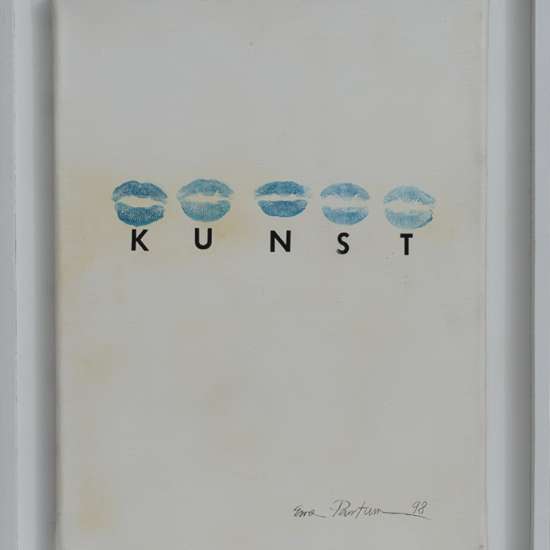 Ewa Partum, Kunst, malarstwo, szminka, sztuka polska, sztuka współczesna, sztuka XX w., niezła sztuka