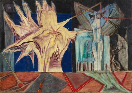 Jerzy Tchórzewski Człowiek i światło, malarstwo, sztuka polska, sztuka współczesna, sztuka XX w., niezła sztuka