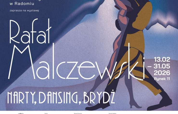 Rafał Malczewski. Narty, dansing, brydż, wystawa, malarstwo, sztuka polska, niezła sztuka
