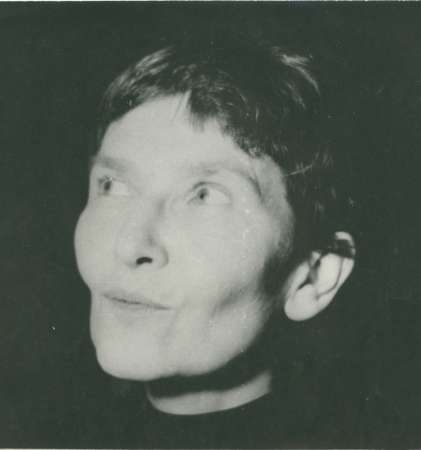 Portret artystki. Archiwum rodziny artystki, fotografia, czerń-biel, portret, kobieta, sztuka polska, sztuka XX w., niezła sztuka