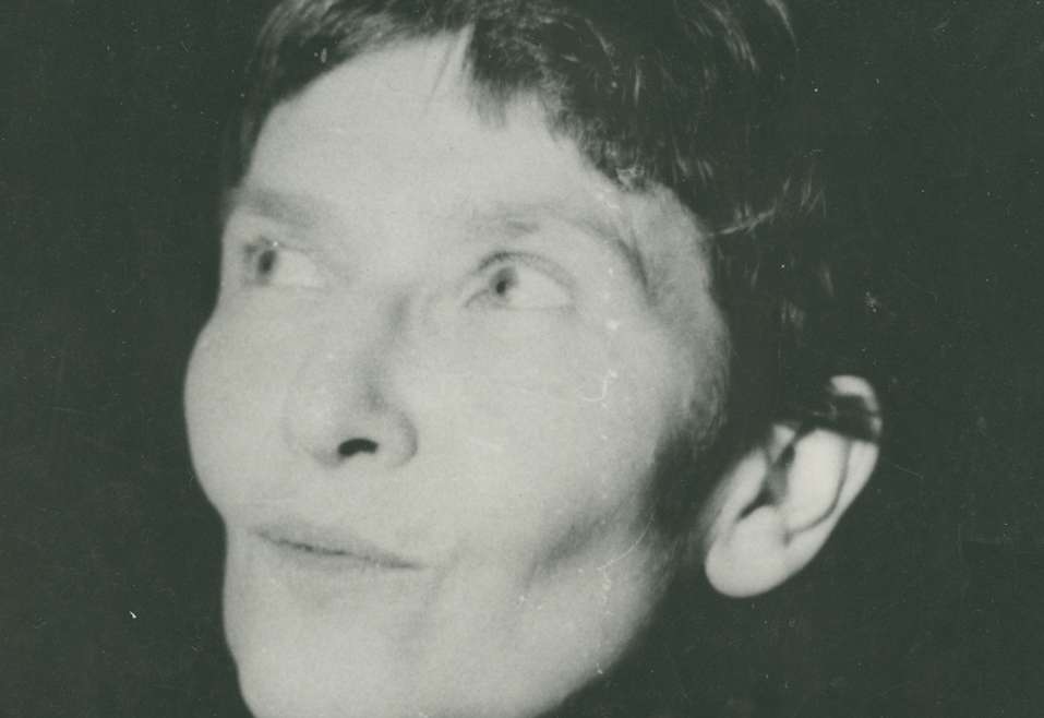 Portret artystki. Archiwum rodziny artystki, fotografia, czerń-biel, portret, kobieta, sztuka polska, sztuka XX w., niezła sztuka