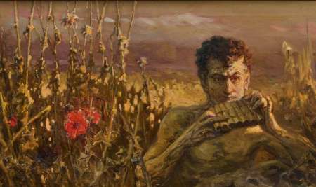 Wilhelm Kotarbiński, Satyr, malarstw, portret, symbolizm, secesja, mity, sztuka XIX w, sztuka polska, niezła sztuka