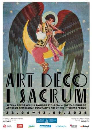 Art Déco i Sacrum. Sztuka dekoracyjna dwudziestolecia międzywojennego, wystawa, art deco, sacrum, sztuka polska, grafika, drzeworyt, rzeźba, niezła sztuka