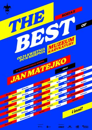The best of Muzeum Karykatury, wystawa, plakat, sztuka polska, sztuka współczesna, karykatura, grafika, niezła sztuka