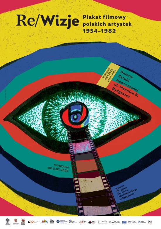 Re/Wizje. Plakat filmowy polskich artystek 1954-1982, wystawa, plakat, film, sztuka polska, sztuka współczesna, niezła sztuka