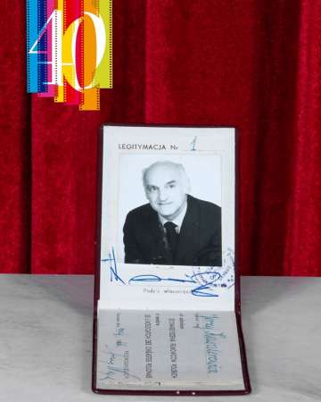 40 skarbów na 40-lecie Muzeum Kinematografii, kino, legitymacja, film, eksponat, niezła sztuka