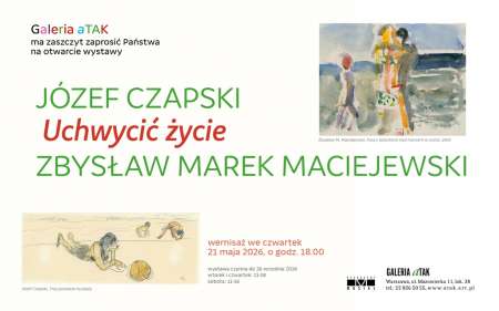Uchwycić życie. Obrazy i rysunki Józefa Czapskiego i Zbysława M. Maciejewskiego z kolekcji prywatnych, wystawa, malarstwo, sztuka polska, kolekcja, niezła sztuka