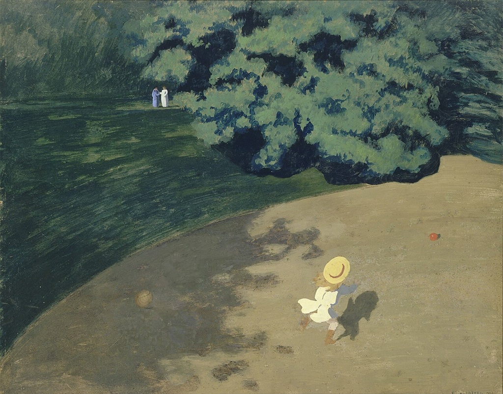 Félix Vallotton, The Ball, malarstwo, sztuka XIX w., niezła sztuka