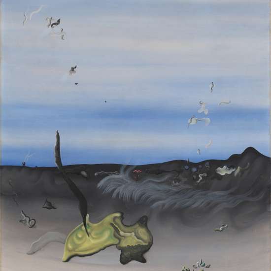 Yves Tanguy, La splendeur Semblable [Podobny blak], malarstwo, sztuka XX w., niezła sztuki
